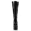 Pleaser - ELECTRA2020 Botte au genou - Noir Product image